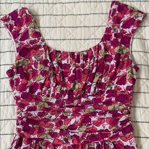 Women’s pink rose dress